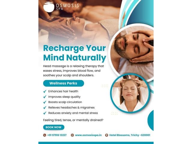 Recharge Your Mind Naturally with a Relaxing Massage
