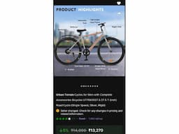 Urban terrain UT7003S27.5  27.5T  road bicycle - Image 1