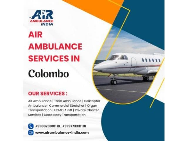 Air Ambulance Services in Colombo – Air Ambulance India