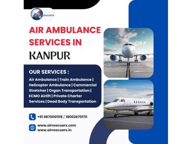 Free Help for Emergency Kanpur Air Ambulance – Click Now!