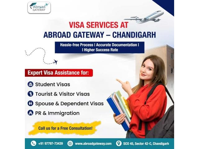 Abroad Gateway – Your Trusted Visa Services Consultant in Chandigarh
