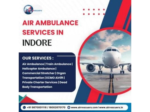 Air Ambulance Services in Indore | 24/7 Emergency Medical – Air Rescuers