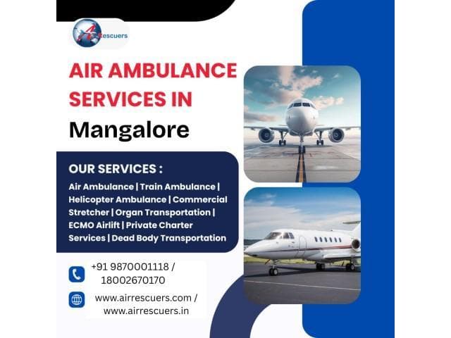Safe, Affordable Air Ambulance Solutions in Mangalore