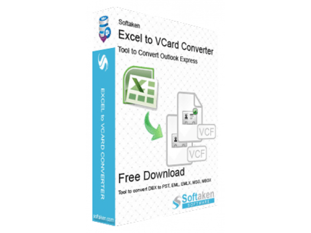 Softaken Excel to vCard Exporter – Transfer Excel Contacts to vCard Format
