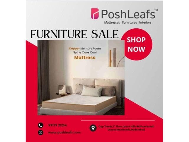 Copper Memory Foam Spine Care Cool Mattress