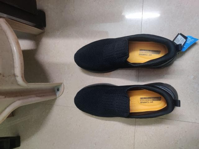 Campus laceless shoes brought 1 month ago less used due to size issue