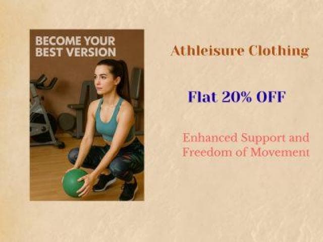 Women’s Athleisure Collection – Flat 20% Off