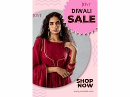 Shop Best Diwali Outfits 2025 for Women | JOVI India Festive Sale - Image 1