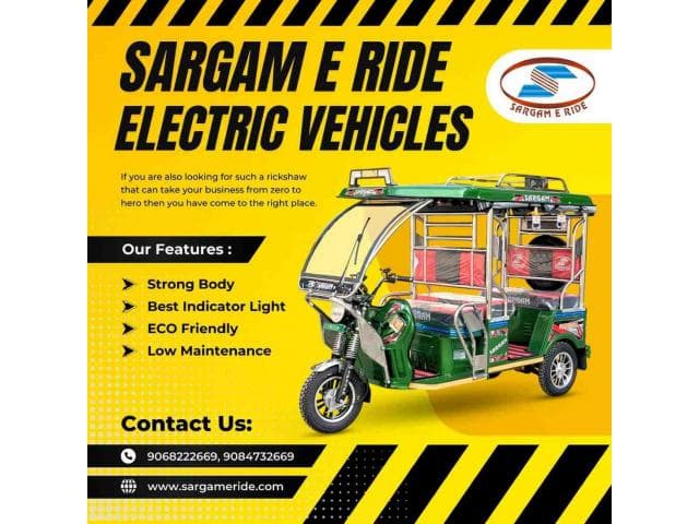 e rickshaw manufacturing companies