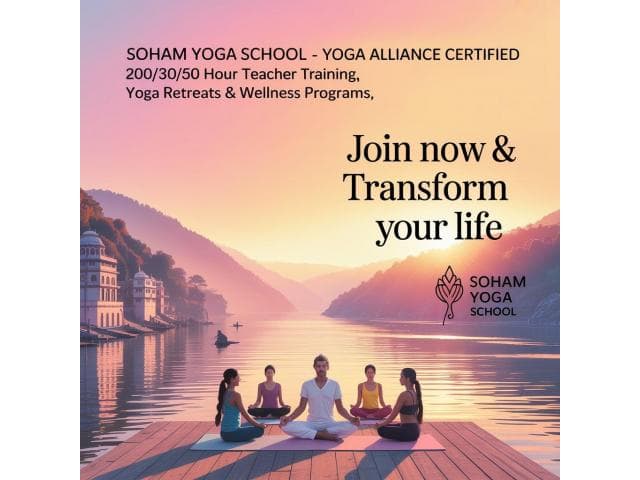 500 Hour Yoga Teacher Training Online | Soham Yoga School