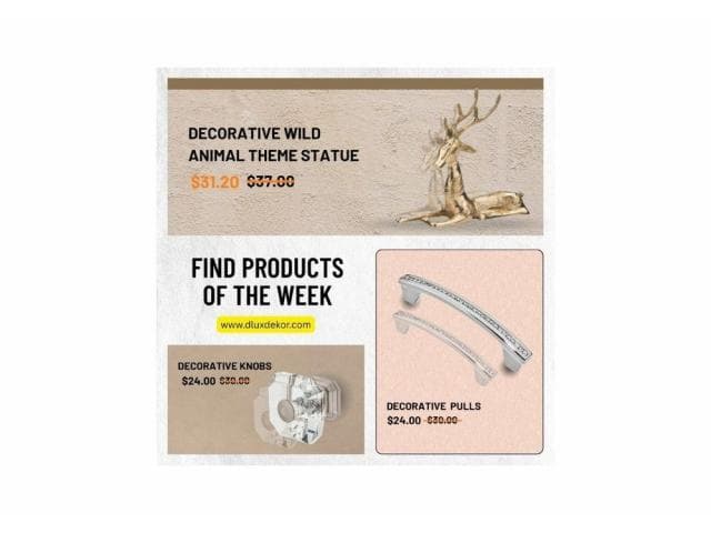 Buy Luxury Decorative Hardware – Statues, Handles & Knobs | DluxDekor