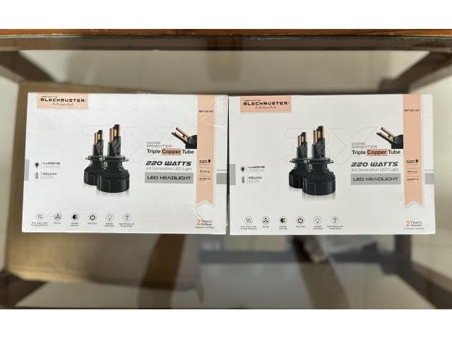 Blockbuster Series 220Watts LED Headlamps (H4)