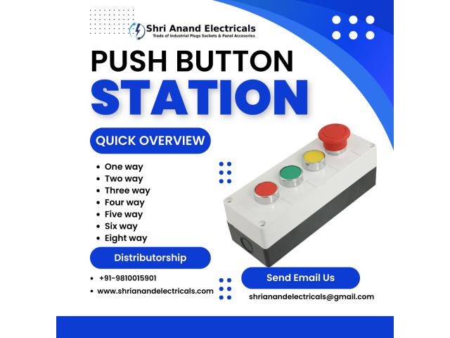 Top Pendant Push Button Station Manufacturer in Delhi NCR