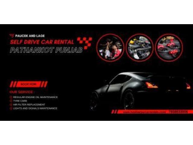 Self Drive Car Rental Pathankot Punjab 7658833006