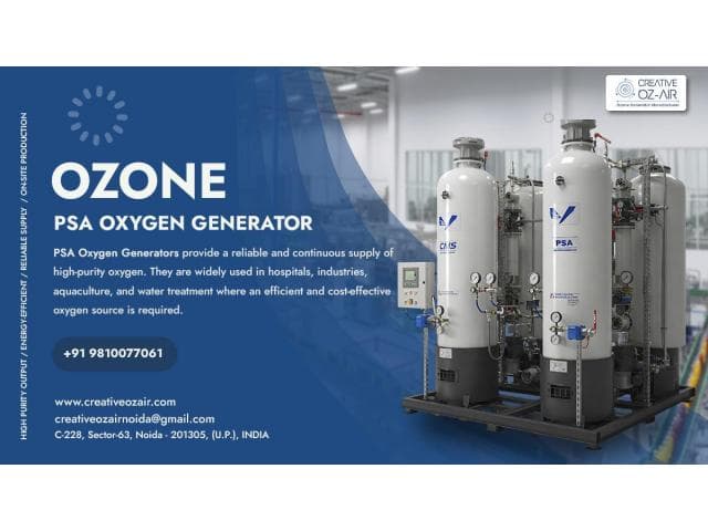 PSA Oxygen Generator: A Reliable Ozone Technology For Ozone Solution