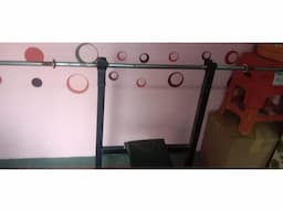 Home Gym Items – Dumbbells, Rods, Plates – Good Condition - Image 1