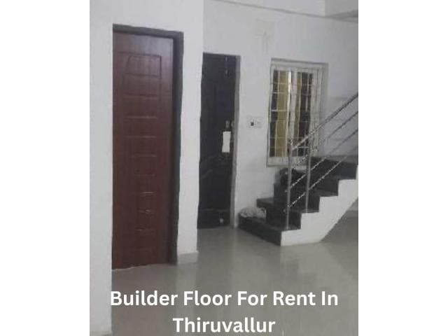 Builder Floor For Rent In Thiruvallur by Reeltor has attractive floor plans!