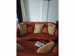 SOFA SET 3-2-1 WITH NEW SOFA COVER AVAILABLE FOR SALE - Image 2