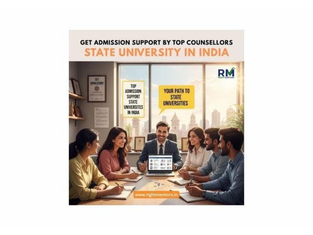 Get Admission Support by Top Counsellors for State University in India