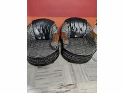 5 seater sofa with sofa cover - Image 2