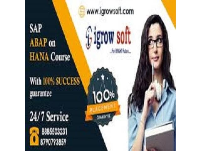 SAP ABAP on HANA | SAP S4 HANA Online Training in Ameerpet | Igrowsoft