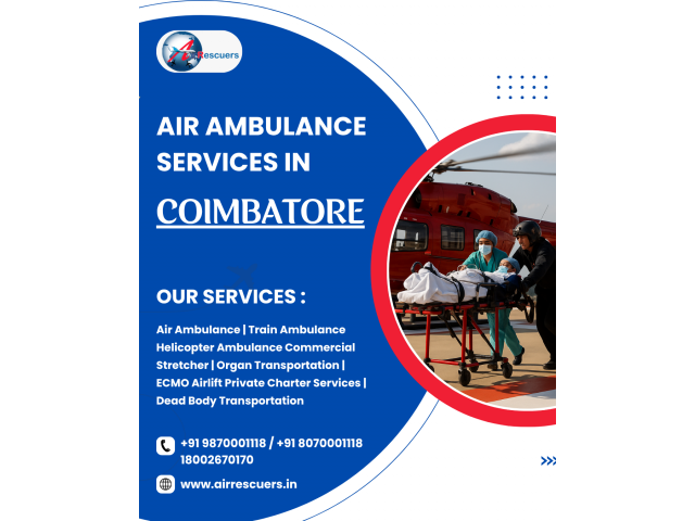 The Best & Fast Air Ambulance Services in Coimbatore