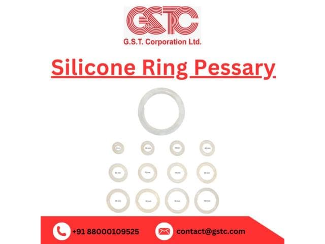 Soft Medical-Grade Silicone Ring Pessary | Reusable Solution