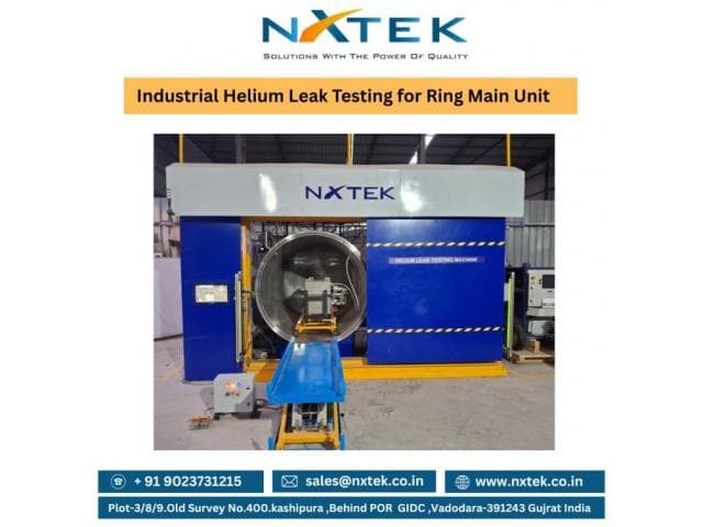 Industrial Helium Leak Testing for Ring Main Unit | Nxtek