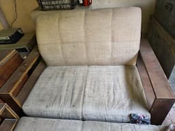 3+2 branded Malesia rubber wood Sofa - Image 2