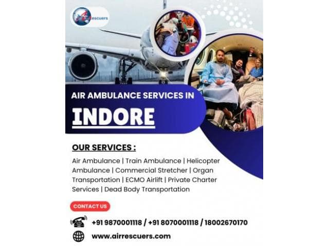 Reliable Air Ambulance Services in Indore – Quick Response