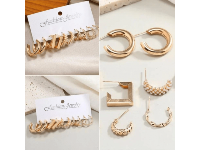 Stylish Hoops Earrings Online in India