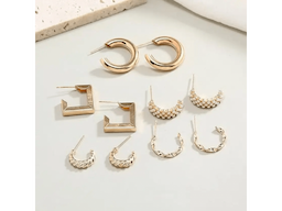 Stylish Hoops Earrings Online in India - Image 2