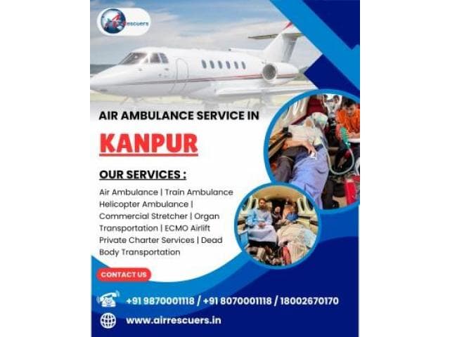 Kanpur’s Trusted Air Ambulance – Saving Lives 24/7!