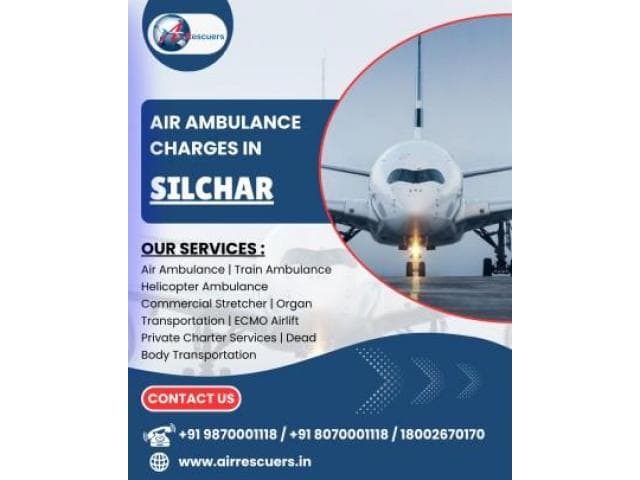Reliable Air Ambulance Services in Silchar– Quick Response