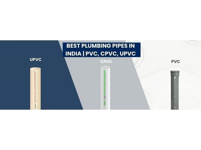 Best Pipe for Plumbing in India