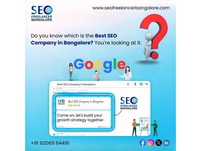 SEO Freelancer in Bangalore | Seofreelancerbangalore.com