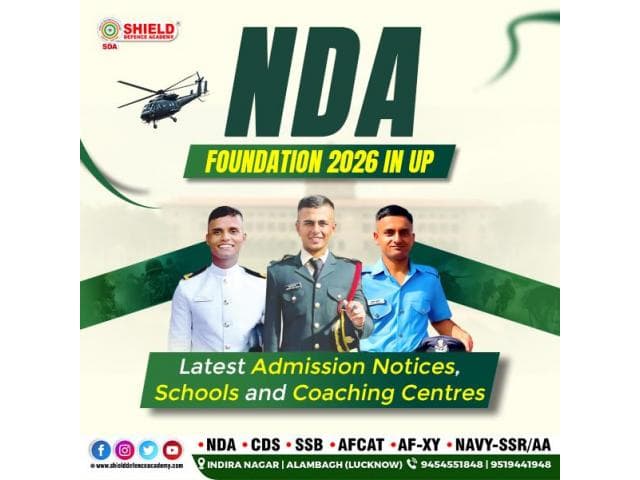 NDA Foundation Course 2026 in Lucknow