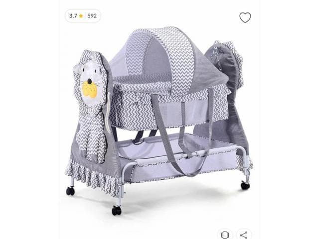 Fab N Funky Baby Cradle in brand new condition from First Cry
