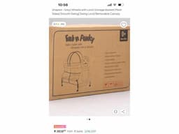 Fab N Funky Baby Cradle from First Cry - Image 6