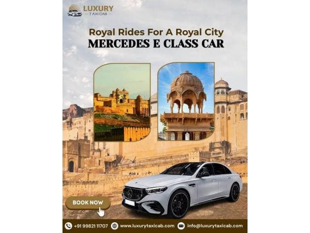 Luxury Mercedes E Class Travel Solutions Jaipur
