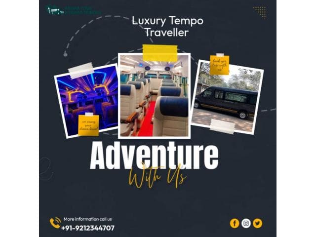 16 Seater Tempo Traveller Hire in Delhi