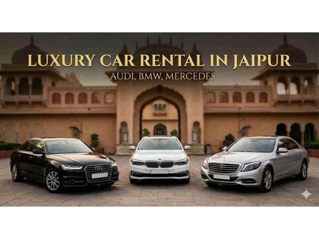 Luxury Car Rental Jaipur – Audi, BMW, Mercedes