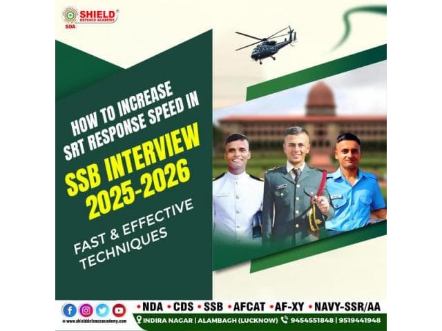 SSB Interview 2025–26 - How to Increase SRT Response Speed