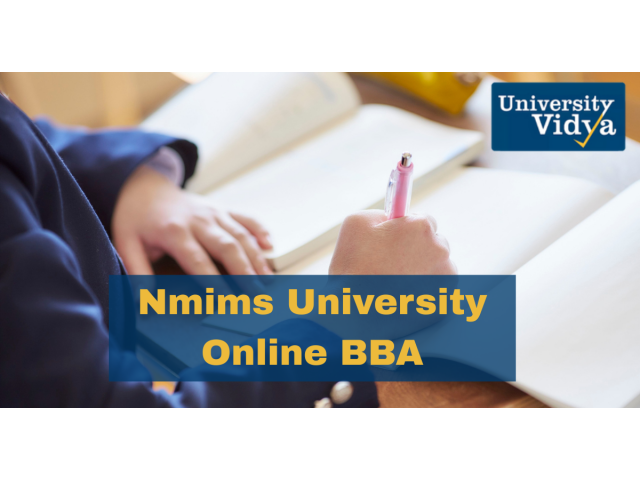 "Kickstart Your Business Future with NMIMS University Online BBA"