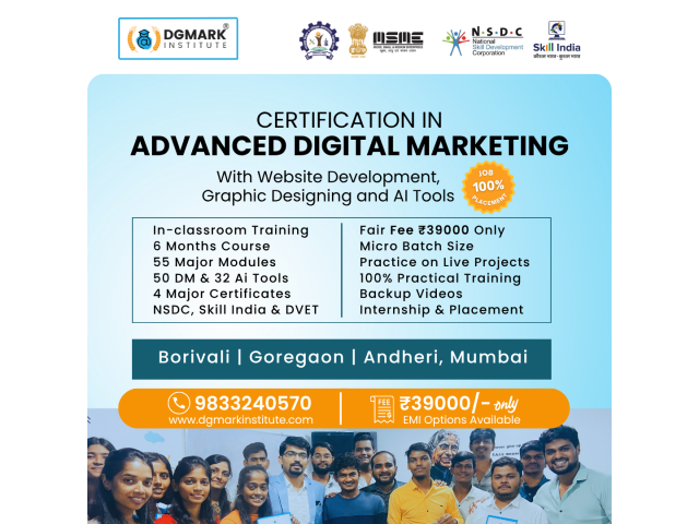 Digital Marketing Courses in Mumbai – DGmark Institute