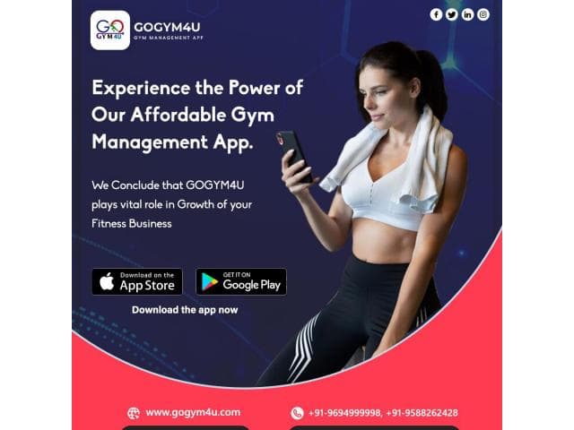 GoGym4U – The Leading Gym Management App for Modern Fitness Centers