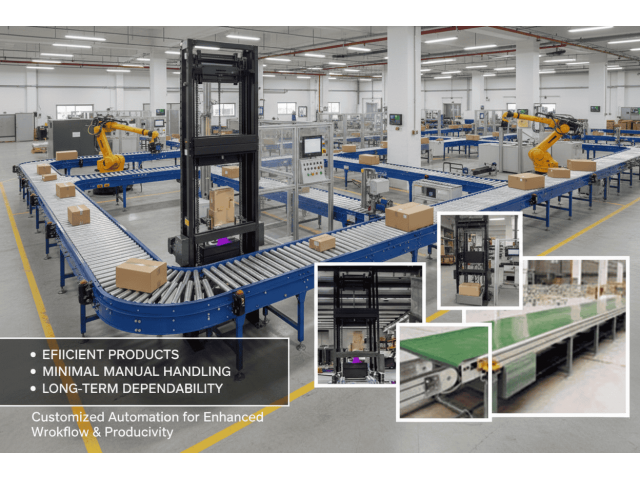 Best Conveyor Systems Manufacturer for Industrial Automation in India