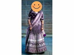 Bridal Lehenga set used only once --like new - Image 1