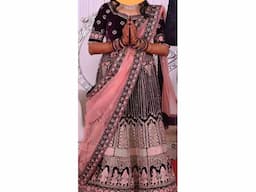 Bridal Lehenga set used only once --like new - Image 2