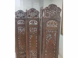 High quality Handcrafted Wooden Room Divider Screen - Image 2